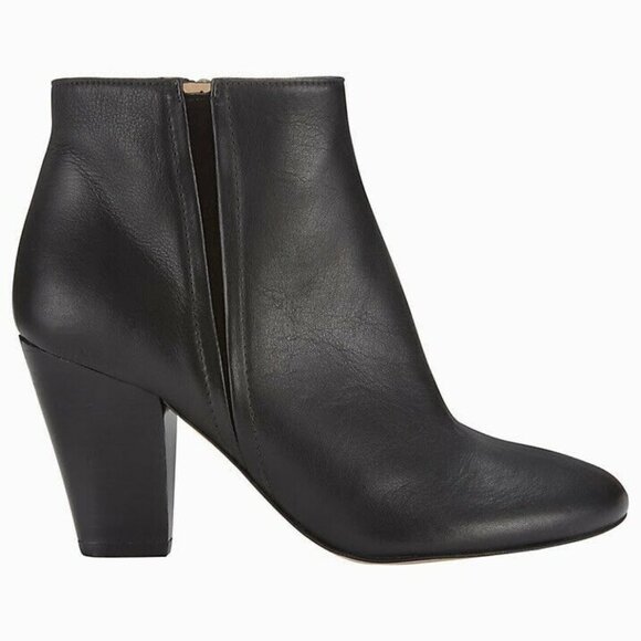 Whistles 38 Lucille Leather Heeled Ankle Booties - Picture 1 of 8